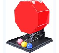 Automatic Lottery Ball Machine with Transparent Cage for Fair Drawings and Game Events