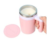Automatic Magnetic Stirring Coffee Mug 380ml - Self Stirring Cup With Lid, Portable Mixing Cup for Chocolate Milk Tea