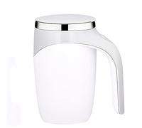 Automatic Magnetic Stirring Coffee Mug, Rotating Home Office Travel Mixing Cup,Funny Electric Stainless Steel Self Mixing Coffee Tumbler, Suitable for Coffee, Milk, Cocoa and Other Beverages……