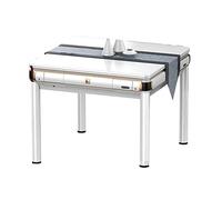 Automatic Mahjong Table with Ashtray, Cup Holder, Panel, and USB Charging Ports, Includes 2 Sets of Tiles