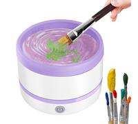 Automatic Makeup Brush Cleaner Machine | Foundation Brush Makeup Sponge Washer | Portable Cosmetic Tool Cleanser Washer for Women Cosmetology Students Professional Beauty Artists