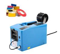 Automatic Manual Tape Dispenser - Microcomputer Tape Cutting Machine for Factories and Offices, Cuts 5-999mm Length and 5-55mm Width, Electric Adhesive Cutter