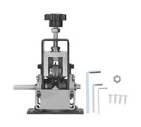 Automatic Manual Wire Stripping Machine, Electric Hand Crank Cable Stripper with Steel Rollers, Adjustable V Frame for Copper Wire Recycling, Sturdy Aluminum Alloy Construction for