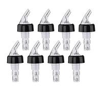 Automatic Measured Bottle Pourer, 8 PCS Pour Spout for Liquor Bottles, Liquor Bottle Pourers, 1 Oz/ 30 Ml Speed Pourers for Liquor Bottles, Alcohol Tequila Cocktail Whiskey Rum Drink Home bar
