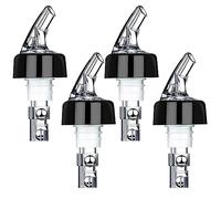 Automatic Measured Bottle Pourer,measured liquor bottle pourers for Spirits,quick shot spirits measuring pourer,Wine Cocktail Alcohol Automatic Dispenser Home Bar Tools 20ml(4 pack)