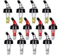 Automatic Measured Bottle Pourer - Quick Shot Spirit Measure Pourer Drinks Wine Cocktail Dispenser Home Bar Tools - 1oz/30ml (12 pack)