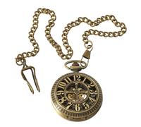 Automatic Mechanical Blinders Pocket Watch TruClothing Metallic Gold One Size