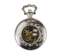 Automatic Mechanical Blinders Pocket Watch TruClothing Metallic Silver One Size