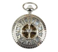Automatic Mechanical Blinders Pocket Watch TruClothing Metallic Silver One Size