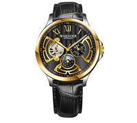 Automatic Mechanical Watch Men Stainless Waterproof Moon Phase Luminous Luxury Business Masculino Reloj Hombre Homme Clock