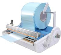 Automatic Medical Thermal Sealer Machine, 6 Temperature Settings, Max 250mm Sealing Width for Dental Clinic Hospital