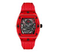 Automatic Men's Watch The $keleton Crystal - male - Philipp Plein - Watches - Red - ONE SIZE - Accessories ONE SIZE