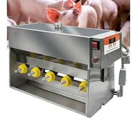 Automatic Milk Dispenser 15L Stainless Steel Insulated with Constant Temperature Control and 10 Pacifiers for Livestock Weaning