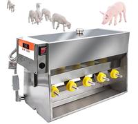 Automatic Milk Feeder with Sound Simulation, Safe Dry Burn Protection, 10/14 Nipple Feeder, Durable and Easy to Clean, Simulates Sow Voice, Basic Version
