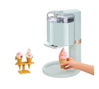 Automatic Mini Ice Cream Maker, Compact Soft Serve Dessert Machine for Homemade Fruit Ice Cream and DIY Frozen Treats