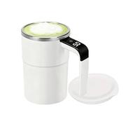 Automatic Mixing Cup | 380ml Automatic Mixing Novelty | Self Mixing Cup With Lid | For Cocoa Drinks For Women Men Home Kitchen Bar Birthday Christmas Office