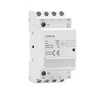 Automatic Modular Household Contactor AC230V 4P 25A 4NO 2NO2NC 3NO1NC 50/60Hz 1Pcs Automatic switch (Color : 4p 25a 4no)