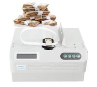 Automatic Money Counting and Binding Machine with LCD Screen, 24 Times/Min, Efficient for Cash, Albums, Medicine Boxes, Food Packaging, and Cards Organization