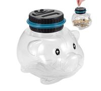 Automatic Money Jar, Coin Storage Container, Digital Coin Counter Bank, Large Coin Savings Jar, Change Counting Jar, Animal-shaped Coin Jar, Coin Bank With Lcd Display for Kids and Adults