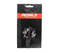 Automatic mountain bike pedal Newton with ball bearings, SPD type, black aluminu