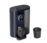 Automatic Mouthwash Dispenser, 600ml Auto Mouth Wash Pump Adjustable Volume Mouthwash Container Dispenser with 2 Cups for Bathroom