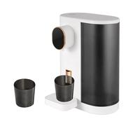 Automatic Mouthwash Dispenser, 600ML Rechargeable Wall Mounted Mouth Wash Dispenser with 2 Magnetic Reusable Cup 3 Dispensing Level for Bathroom