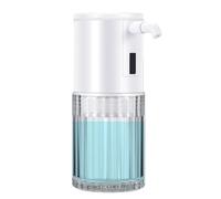Automatic Mouthwash Dispenser - Touch Less Liquid Pump, Rechargeable Countertop Unit | Motion Activated Leak Valve, Transparent Tank Design for Liquid Pump
