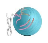 Automatic Moving Ball - Stimulating Pet Toys, Lightweight Cat Balls | Multi-Color Interactive Balls for Cats, Soft Plush Cat Toys, Noise-Making Cat Balls, Rotating Automatic Cat Ball for Kittens