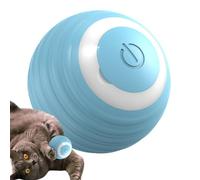 Automatic Moving Cat Ball - Rechargeable Moving Cat Interactive Ball,Smart Cat Teething Ball Reduces Kitten Boredom for Small Medium and Large Cats for Garden