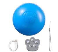 Automatic Moving Dog Toy Ball | Rechargeable Interactive Dog Toys Automatic Dog Toy - Bouncing Dog Toy Electric Dog Ball with Sounds and Lights for Pets Cats Dogs