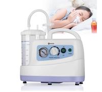 Automatic Mucus Secretion Suction Machine for Home Use, Includes 1000 Cc Suction Canister, Sputum Suction Pump Equipment Unit