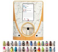 Automatic Nail Art Printer with 2400 dpi Resolution and 10.1-Inch HD Screen for Home and Salon Use