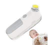 Automatic Nail Clipper for Hand and Foot Nails with 5 Sanding Heads - with Light and Electric Nail Drill | for Home, Travel, Daily, Children, Girls and