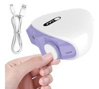 Automatic Nail Clipper | Rechargeable Fingernail Polishing Cutter with LED Light,Fingernail File Grinder Cutter | for Kids Seniors Men Caregivers Women Baby Elderly