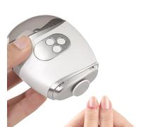 Automatic Nail Clipper | Safe Manicure Polisher Trimming | Automatic Nail File with LED Light,for Men Mom Her Him Kids Adults Senior Baby