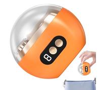Automatic Nail Clipper, USB Rechargeable Nail Clipper, 7.5 x 8.5 cm, 3 Speed LED for Home, Elderly, Baby and Travel (ge)