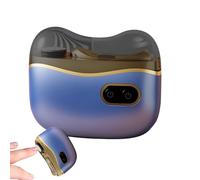 Automatic Nail Clippers | Cutting and Grinding Automatic+Nail Scraps Storage,LED Light Nail Trimmer Electric,Type-c Rechargeable Fingernail Cutter with Storage Box,Safe for Kids, Adults(Blue)