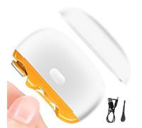 Automatic Nail Clippers for Adults - 2 Speed LED Lamp for Manicure Pedicure, USB Rechargeable Automatic Tool for Nail Hands | for Men Women Adults Babies Senior Parents