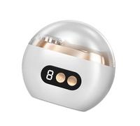 Automatic Nails Cutter Trimmer Polisher with Built in LED Light Collection Box for Clean Manicure Quiet Electric Cutter Automatic Design with LED Light and Collection Box for Safe Manicure