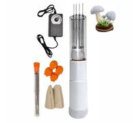 Automatic Needle Felting Machine, 7 Needles / 2cm Stroke, Carbon Brush Motor/Transparent Case, for Craft Lovers DIY Felt Ornaments,White