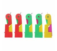 Automatic Needle Threader, 2024 New Needle Threaders, Upgraded Automatic Needle Threader for Sewing Embroidery Cross Stitch Craft Stitching Knitting Quilting (5PCS)
