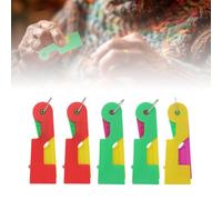 Automatic Needle Threader, 2025 New Update Needle Threaders, Upgraded Automatic Needle Threader for DIY Embroidery Cross Stitch Craft (5PCS)