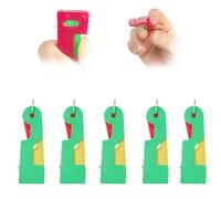 Automatic Needle Threader,Needle Threaders for Hand Sewing Plastic Sewing Machine Needle Threader,Fast Needle Threader for Hand Sewing and DIY, Suitable for All Sewing Enthusiasts (5pcs)