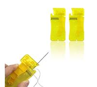Automatic Needle Threader Simple Threader Needle DIY Sewing Needle Threader Sewing Crafting Tool kit for Adult,Old,Kids, Housewife (2 pcs)