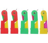 Automatic Needle Threader Tool, Ergonomic Quick Threading Tool for Sewing, Embroidery and Quilting - Precision Engineered Craft Accessories (5-Pack)