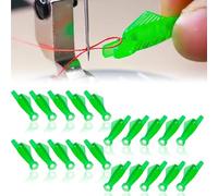 Automatic Needle Threader Tool for Hand Sewing and Machines - Crafts Supplies (20 Pieces)