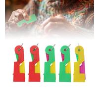 Automatic Needle Threader UK - 5pcs Upgraded Automatic Needle Threaders for Hand Sewing, DIY Embroidery, Cross Stitch Craft