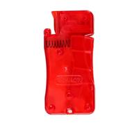 Automatic Needle Threaders 2024 Plastic Self Thread DIY Sewing Threader for Hand Stitching and Machine Precision Straight Edge (Red, One Size)