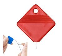 Automatic Needle Threaders for Hand Sewing, Square Plastic Needle Threader, Simple Needles Selfthread for HandSewing, Square NeedlesThreading Helper for Sewing Machine for All Needles Sizes