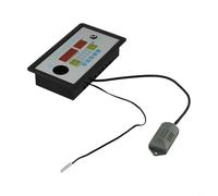 Automatic non-programmable egg incubator controller with temperature and humidity control, four-screen display for both civil and industrial purposes, making it a